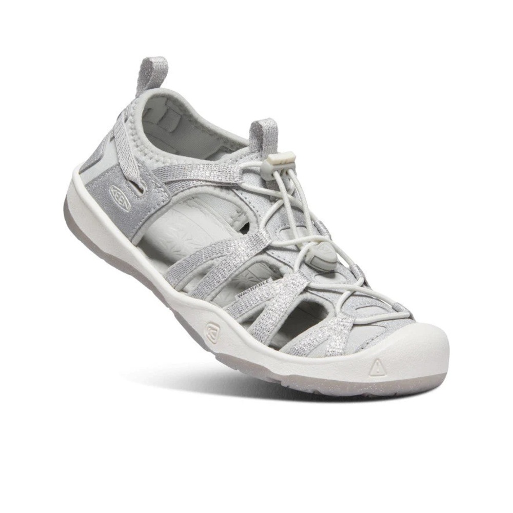 Keen Big Kids Moxie Sandal Silver Size 3